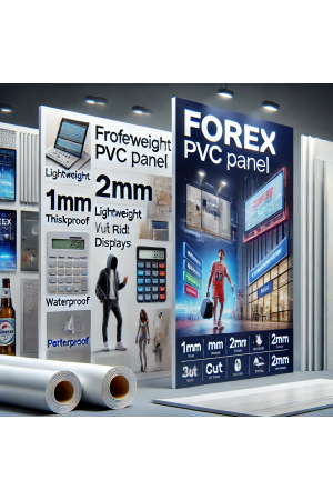 Forex PVC 1 mm et 2 mm